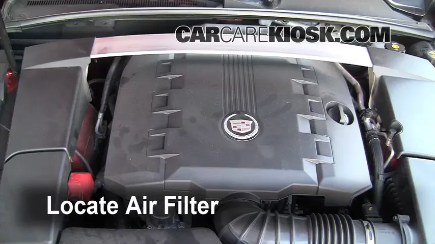 2010 Cadillac CTS Premium 3.6L V6 Wagon Air Filter (Engine)